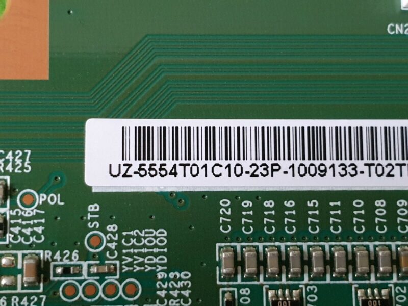 TCON LVDS FOR BUSH LC-55G77A LC-55G77A 55" TV 54T07-C00 T546HB01 V1 5554T01C10 - Image 4