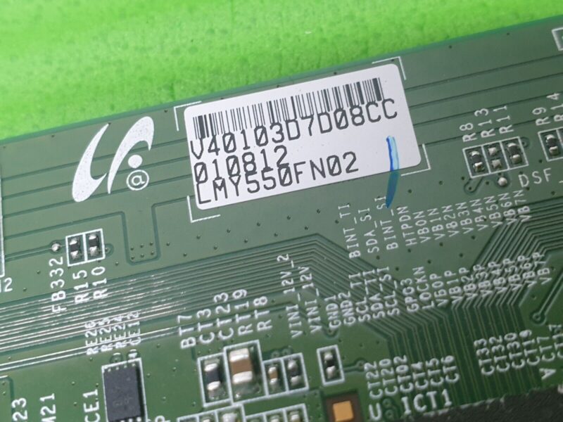 TCON LVDS BOARD FOR SONY KD-55XE7002 KD-55XE7003 55" LED TV LJ94-40103D - Image 3