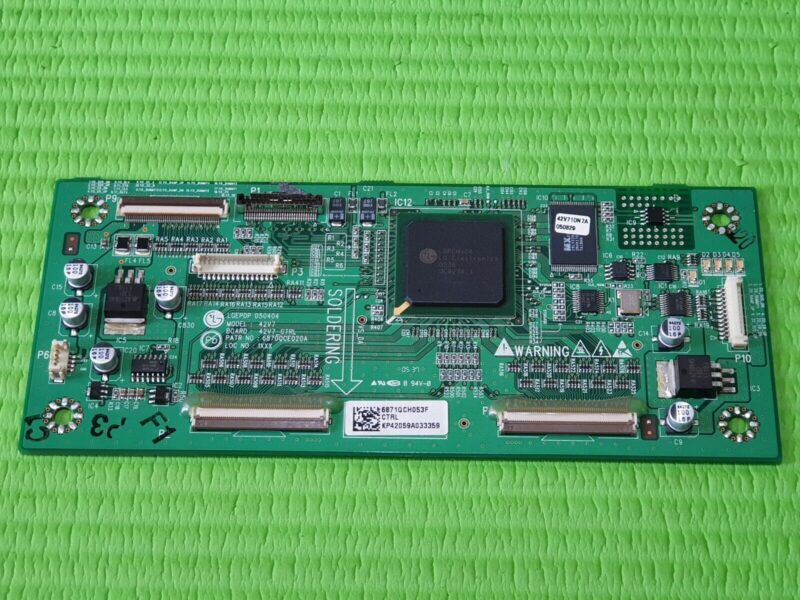 TCON LVDS BOARD FOR LG 42PX3RV-ZA 42" TV 42V7 42V7_CTRL 6870QCE020A 6871QCH053F