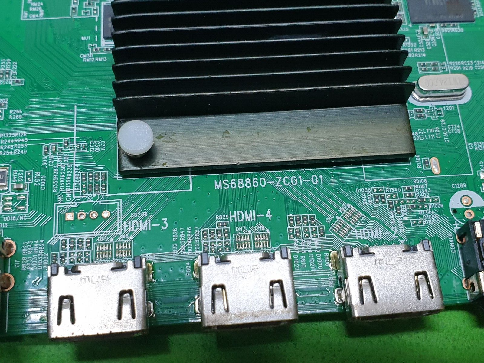 MAIN AV BOARD MB JVC LT-43CA890B 43" LED TV MS68860-ZC01-01 SCREEN:V430DJ1-Q01 - Image 4