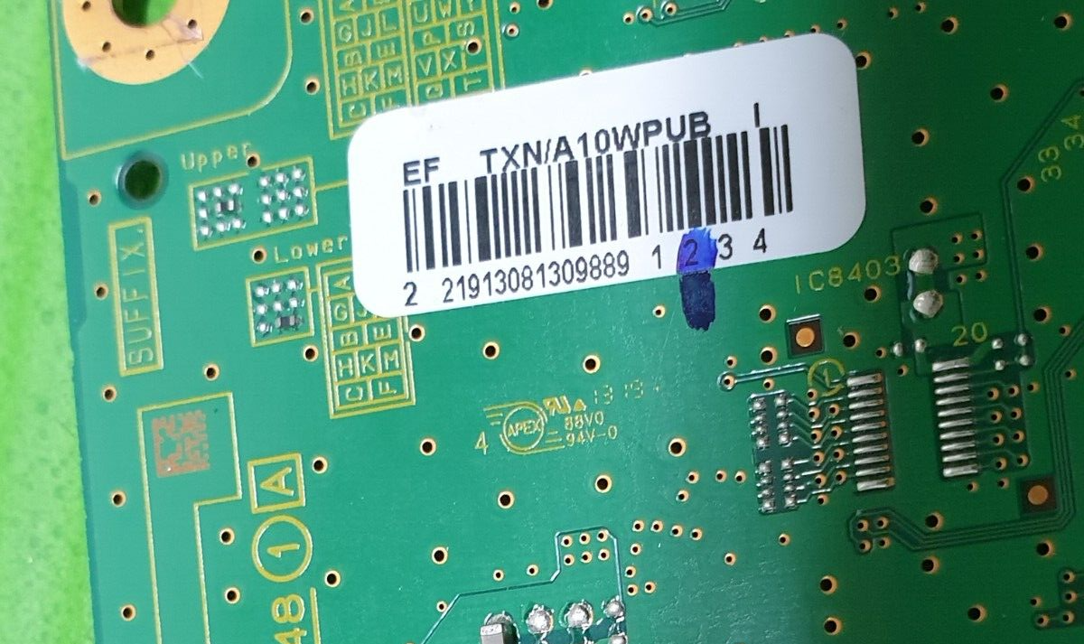 MAIN AV BOARD MB PANASONIC TX-L50B6B TV TNP4G548 1 A TXN/A10WPUB SCREEN:LC500DU - Image 4