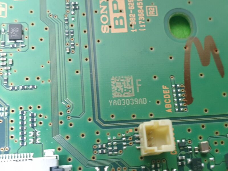 MAIN AV BOARD MB SONY KDL-43WF663 43" LED TV 1-982-629-12 198262912 YA03039AD - Image 4