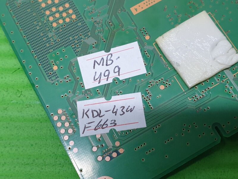 MAIN AV BOARD MB SONY KDL-43WF663 43" LED TV 1-982-629-12 198262912 YA03039AD - Image 5