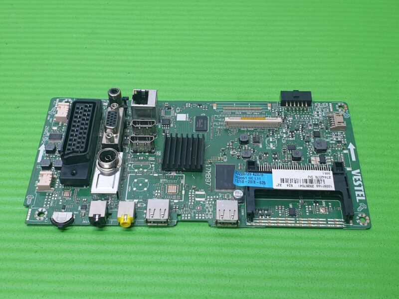 MAIN AV BOARD MB JVC LT-32C655A LED TV VESTEL 17MB97 23287041 SCREEN:LC320DXJ - Image 2