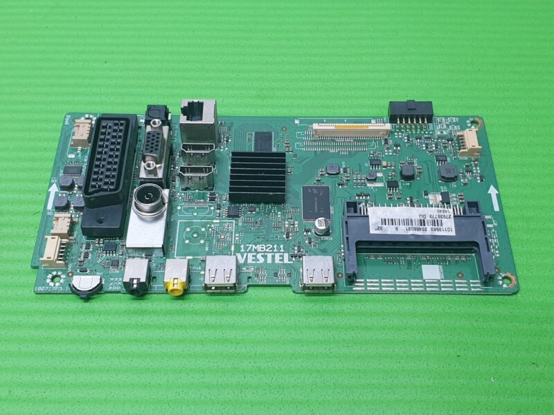 MAIN AV BOARD MB HITACHI 32HB16J61U LED TV 17MB211 23468031 SCREEN:LSC320AN09