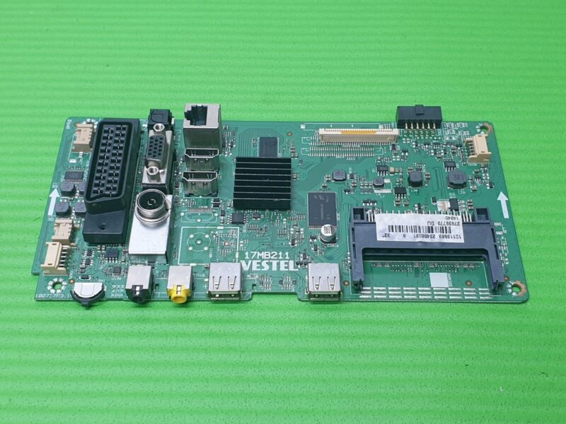 MAIN AV BOARD MB HITACHI 32HB16J61U LED TV 17MB211 23468031 SCREEN:LSC320AN09 - Image 2