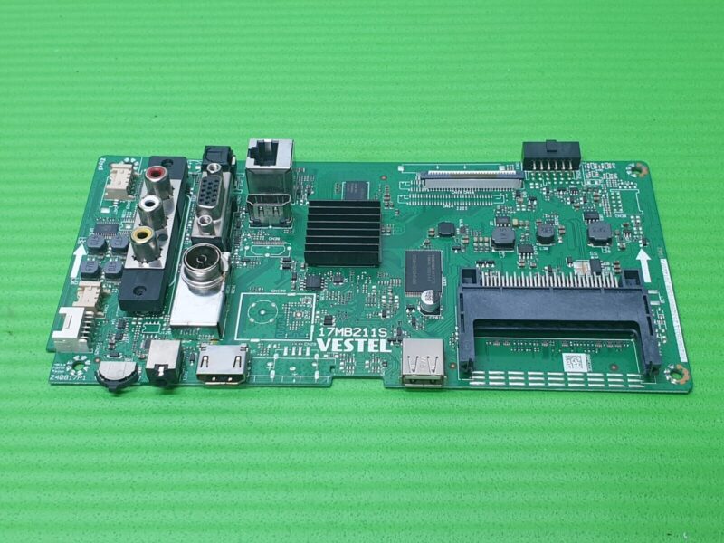 MAIN AV BOARD MB LUXOR LUX0132009/01 TV VESTEL 17MB211 23603033 SCREEN:PT320AT01