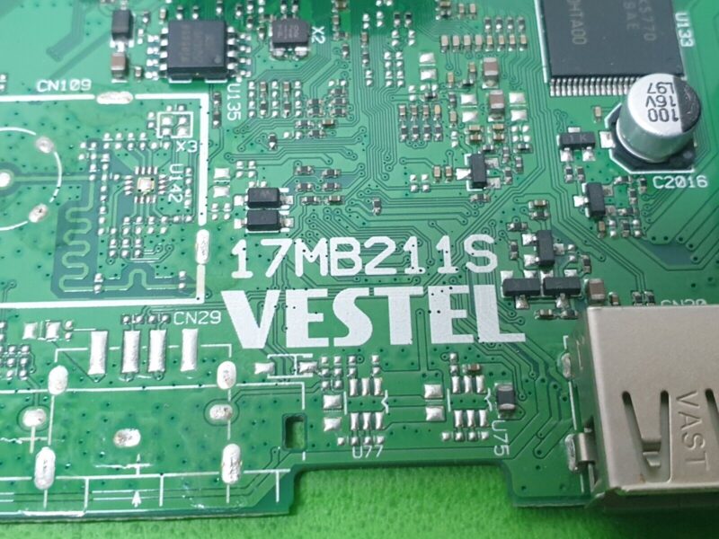 MAIN AV BOARD MB LUXOR LUX0132009/01 TV VESTEL 17MB211 23603033 SCREEN:PT320AT01 - Image 3