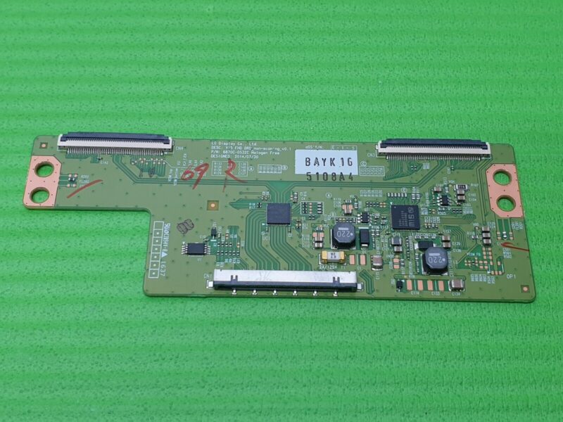 TCON LVDS BOARD FOR LG 49LJ614V 49LJ624V 49" LED TV 6870C-0532C 6871L-5108A