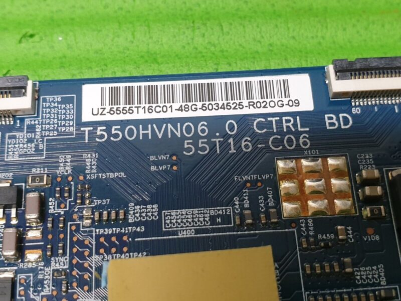 TCON LVDS BOARD FOR SONY KDL-55W829B 55" LED TV T500HVN06.0 5555T16C01 - Image 3
