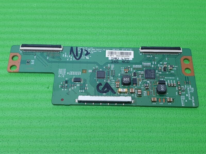 TCON LVDS BOARD FOR PANASONIC TX-42AS520B TX-42A400B 42" LED TV 6871L-3454C - Image 2