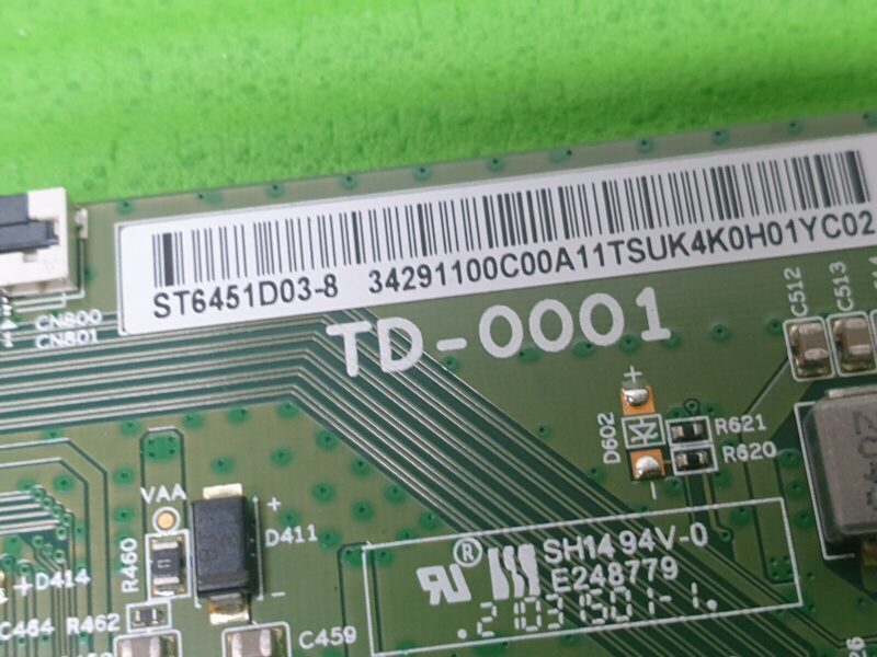 TCON LVDS BOARD FOR SONY XR-65X90J 65" LED TV ST6451D03-5 34291100B 34291100G - Image 3