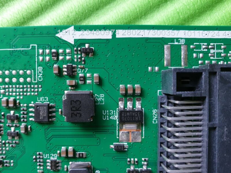 MAIN BOARD MB LT-32C672 A LT-32C670 B 32" TV 17MB211 23480974 SCREEN:LSC320AN09 - Image 2