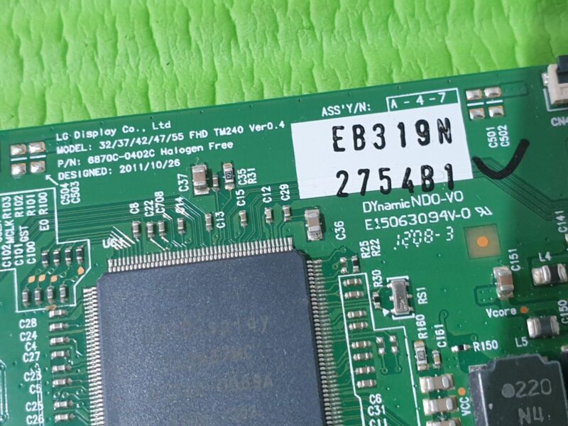 LVDS TCON BOARD FOR PANASONIC TX-L42ET5B TX-L42ET5B TV 6870C-0402C 6871L-2754B - Image 4