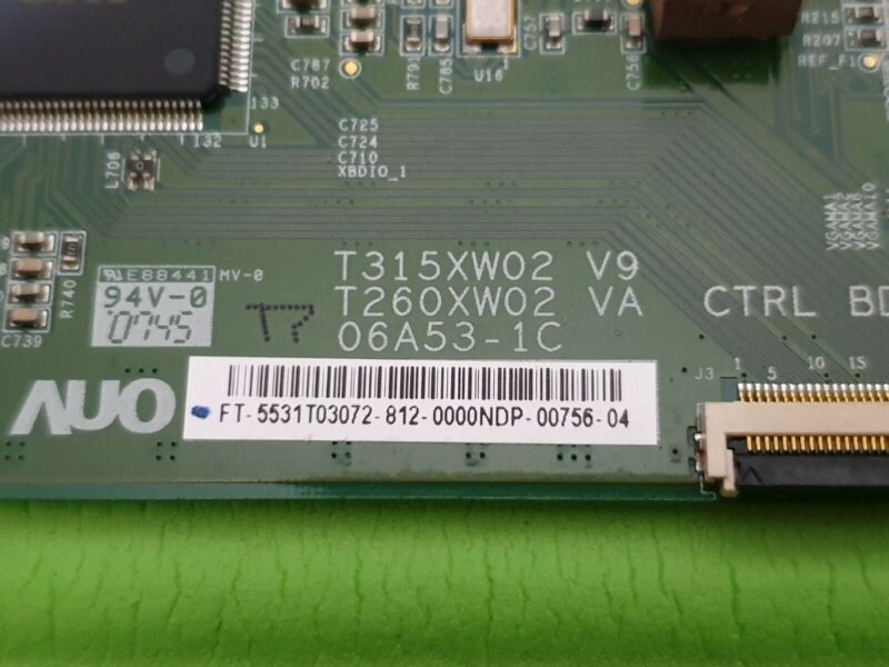 TCON LVDS FOR TECHNIKA LCD32-207 L32TA6A 32" TV 06A53-1C T315XW02 V9 5531T03072 - Image 3