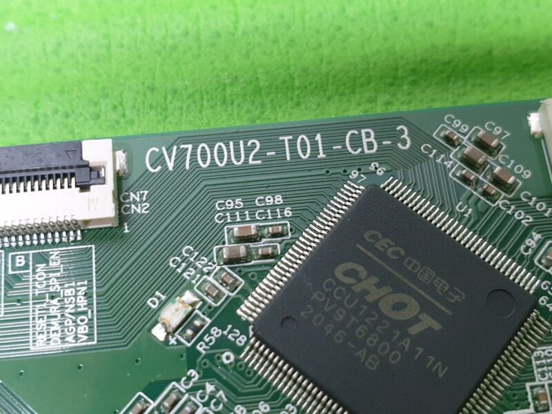 TCON LVDS BOARD FR PHILIPS 70PUS7855/12 70PUS7906/12 70" LED TV CV700U2-T01-CB-3 - Image 3