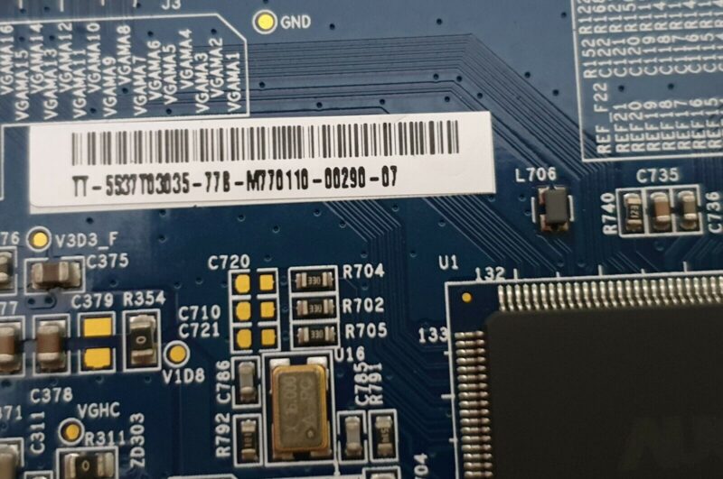 TCON LVDS BOARD FOR PHILIPS 37PFL5522D 37" TV 06A69-1A T370HW02 V5 5537T03035 - Image 4