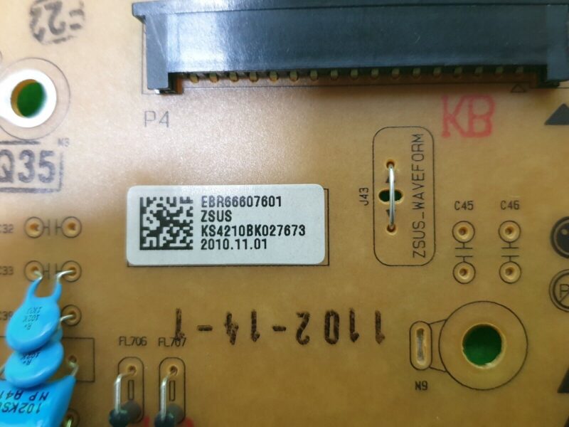 ZSUS BOARD LG 42PJ350 42PJ550 42" TV EAX61420601  EBR66607601 - Image 5