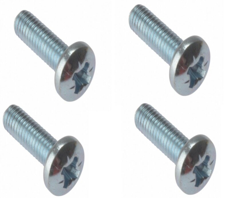 4 WALL BRACKET MOUNT SCREWS FOR LG 49LH604V 47LM620T 32LF510B 55LA860W LED TV