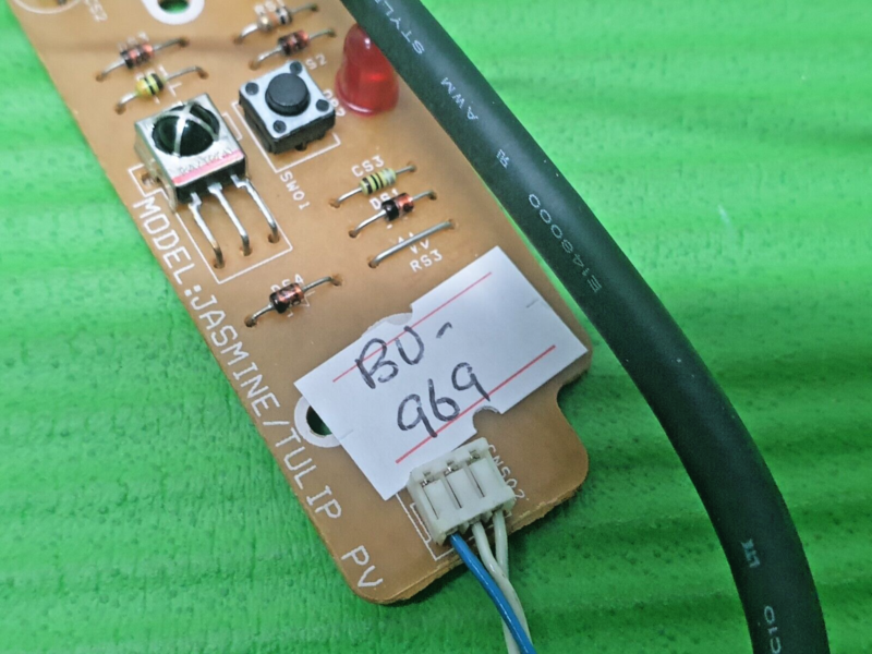 IR REMOTE CONTROL SENSOR UNIT + POWER BUTTON SAMSUNG LE32A336J1D TV BN41-00709A - Image 5