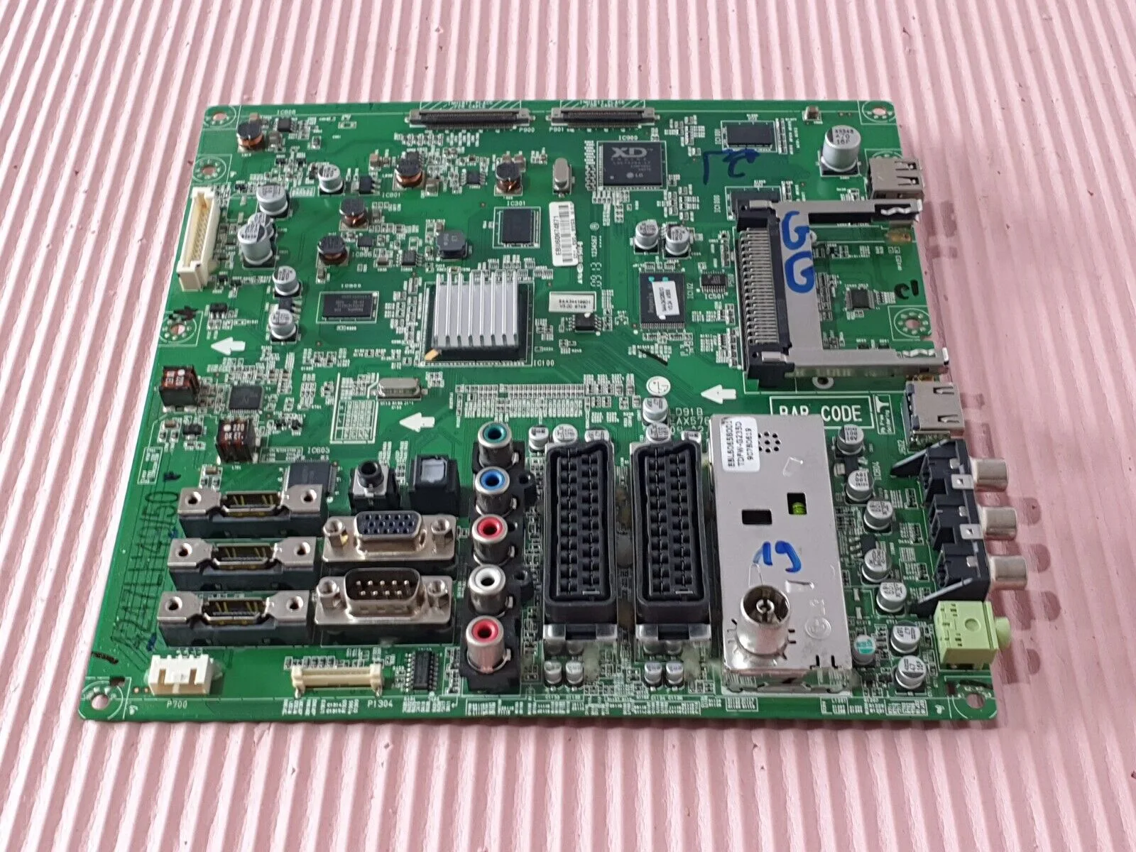 MAIN BOARD MB FOR LG 42LH5000 42" TV EAX57644502 (5) EBU60674871 SCREEN:LC420WUF - Image 3
