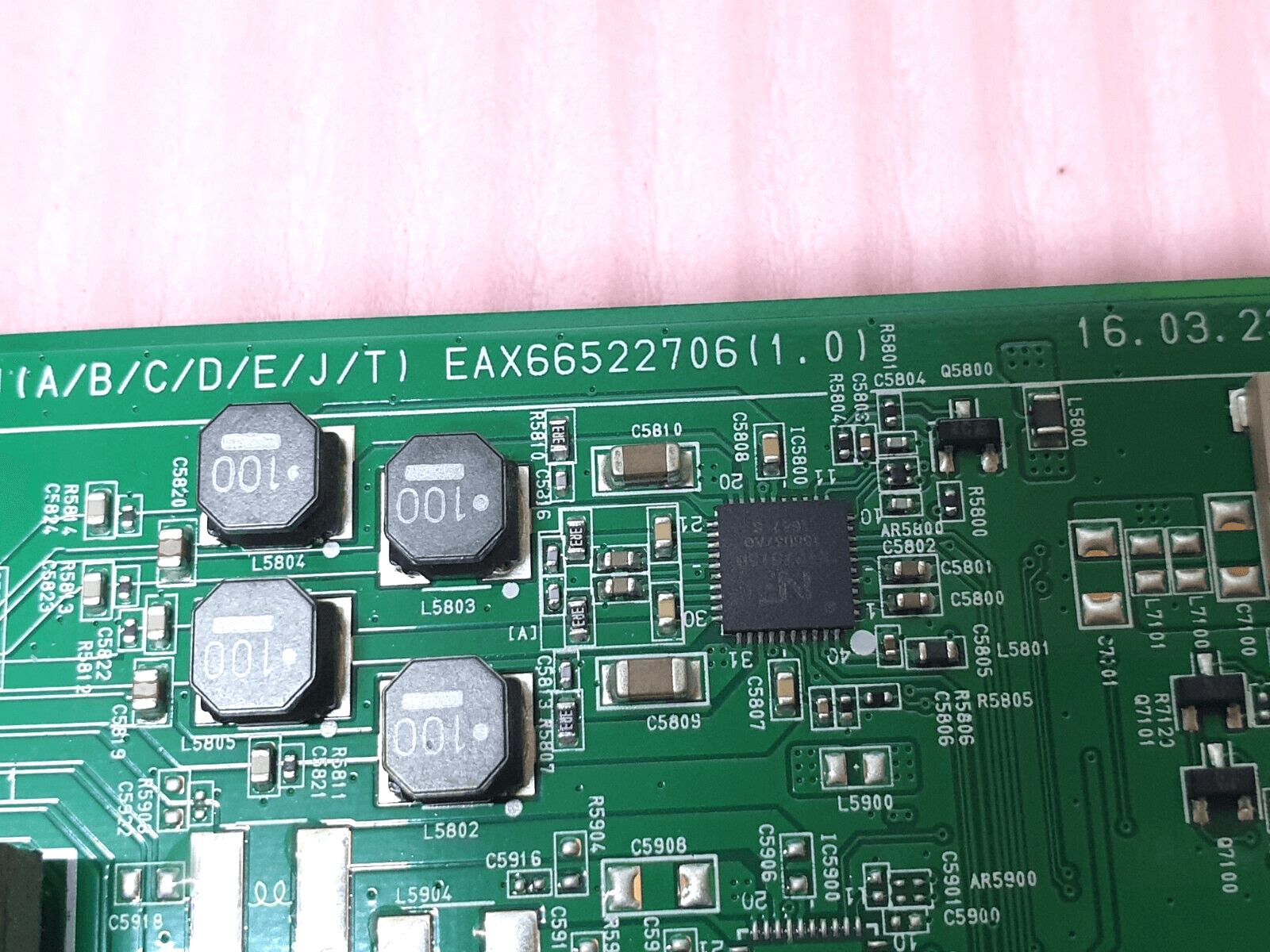 MAIN BOARD MB LG 55UH770V 55" LED TV EAX66522706 EBT66064402 SCREEN:LC550EQF - Image 3