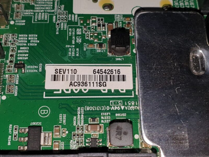 MAIN BOARD MB FOR LG 55UK7550PLA TV EAX67872805 1.1 EBT64542616 SCREEN:LC550EQG - Image 4