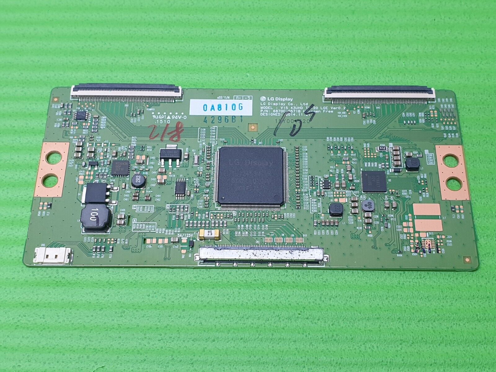 TCON LVDS BOARD FOR LG 49UF840V 49UF640V 49" LED TV 6870C-0571B 6871L-4296B