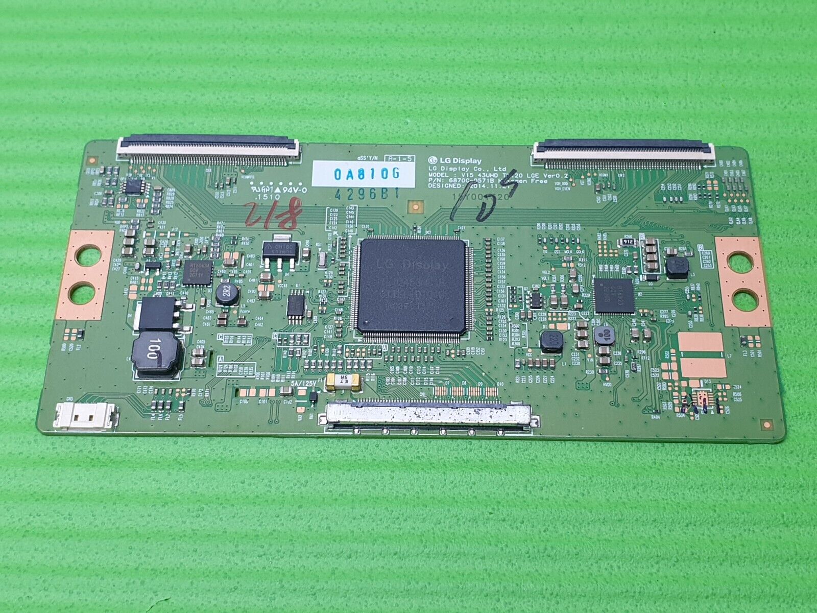 TCON LVDS BOARD FOR LG 49UF840V 49UF640V 49" LED TV 6870C-0571B 6871L-4296B - Image 2