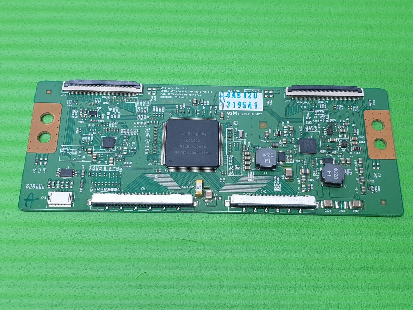 TCON LVDS BOARD FOR PANASONIC TX-L42ET60B 42" LED TV 6870C-0450A 6871L-3195A