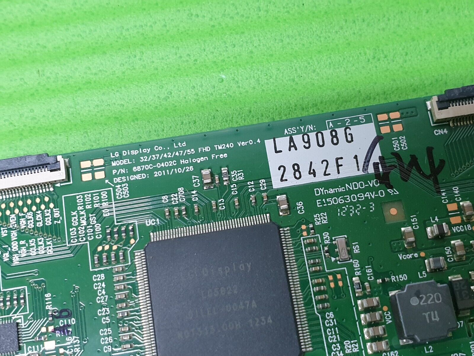 TCON LVDS BOARD FOR PANASONIC VIERA TX-L42ET5B 42" TV 6871L-2842F 6870C-0402C - Image 4