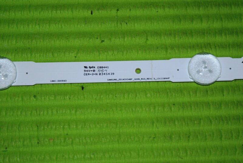LED BACKLIGHT STRIP DC48E TV SAMSUNG_2014SVS48F_3228_R03_REV1.0_131119NHF - Image 3