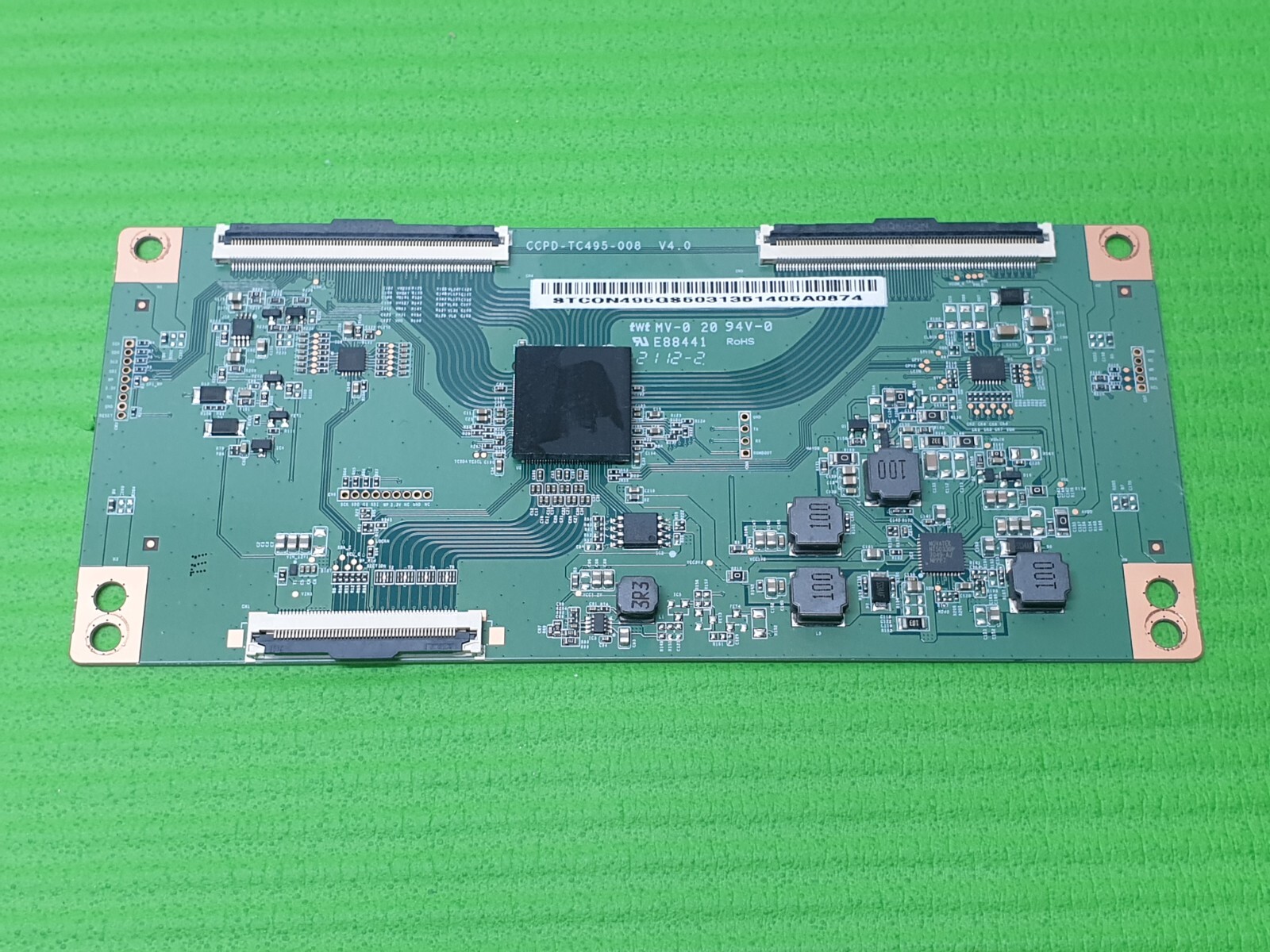 TCON LVDS BOARD FR POLAROID P50UPA2029A 50HK6100U 50" LED TV CCPD-TC495-008 V4.0 - Image 2