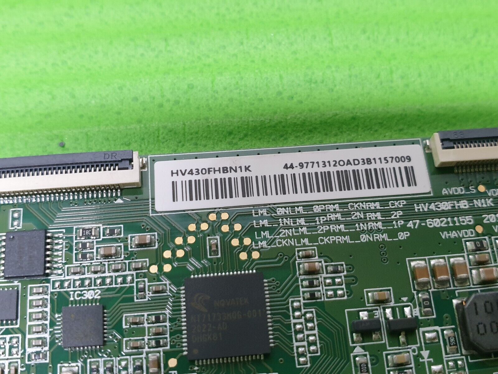 TCON LVDS CONTROL BOARD FOR SONY KDL-43WF663 TV 47-6021155 HV430FHB-N1K 20170801 - Image 3