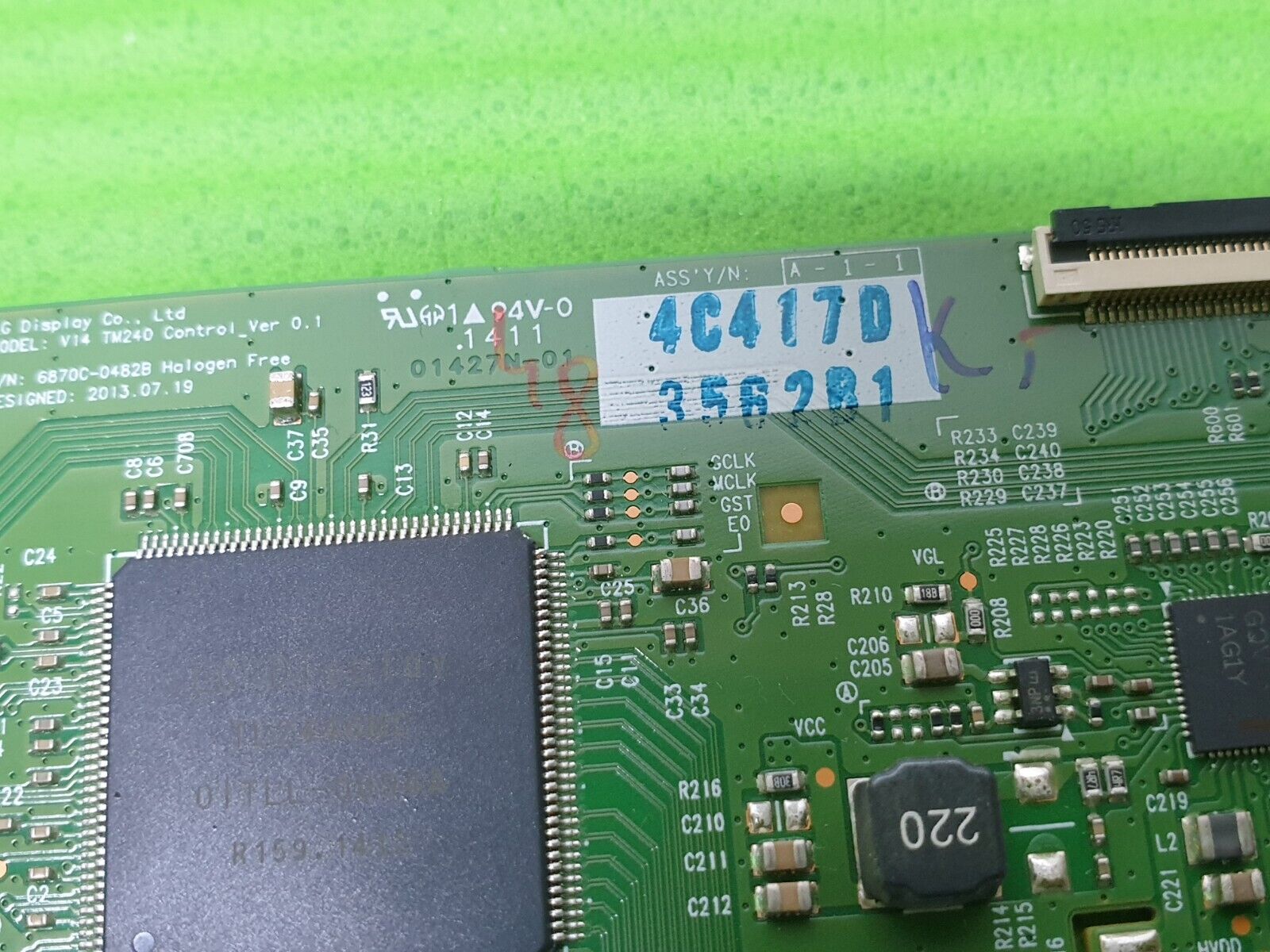 LVDS BOARD FOR PANASONIC TX-42AS650B TX-42AS740B 42" TV 6870C-0482B 6871L-3562B - Image 3