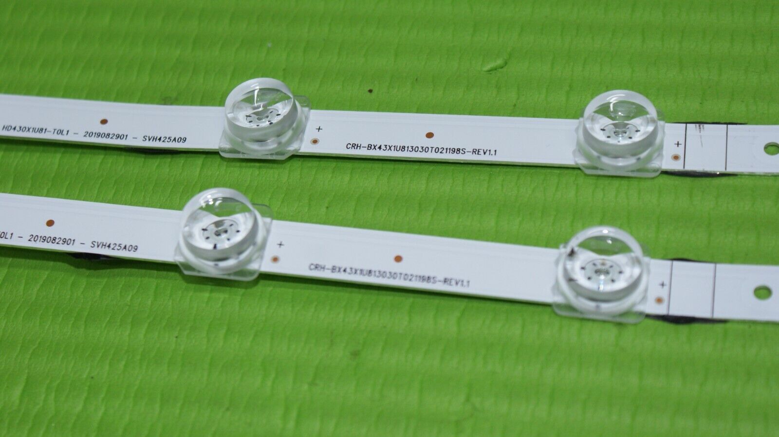 FULL LED BACKLIGHT STRIP SET FOR 43A7100FTUK 43AE7000FTUK H43A7300FTUK 43" TV - Image 2