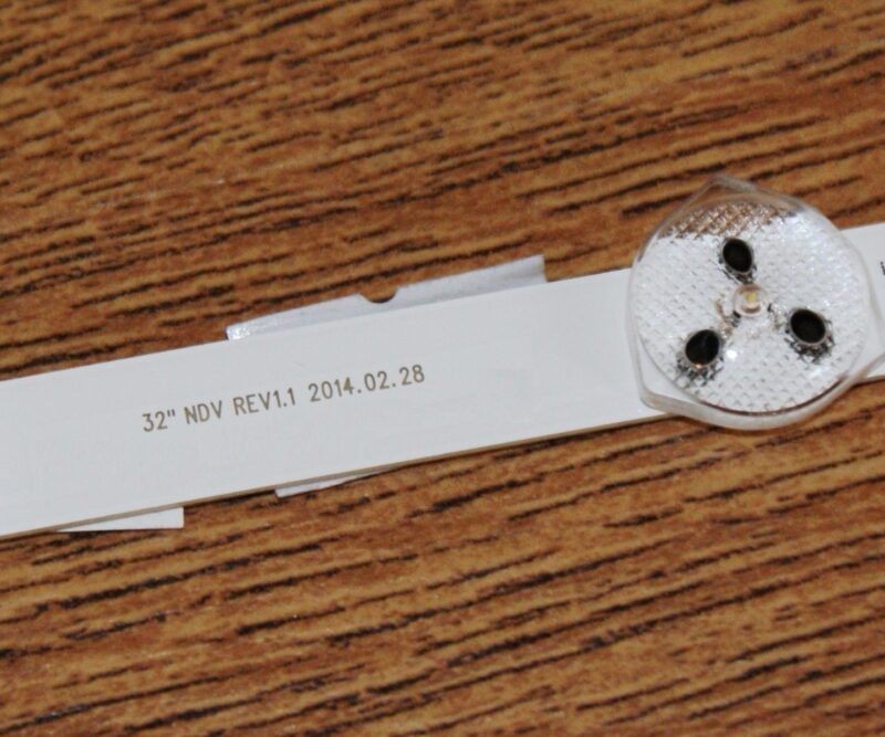 LED BACKLIGHT STRIP FOR BUSH DLED32165HD Y TV VES315WNDL-2D-N16 32" NDV REV1.1 - Image 2