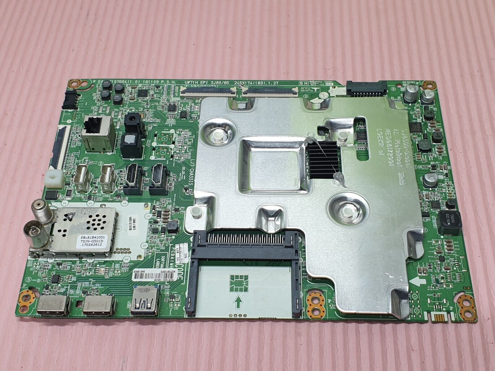 MAIN BOARD MB LG 55SJ810V 55SJ800V TV EAX67107604 EBT64618803 SCREEN:LC550EGH