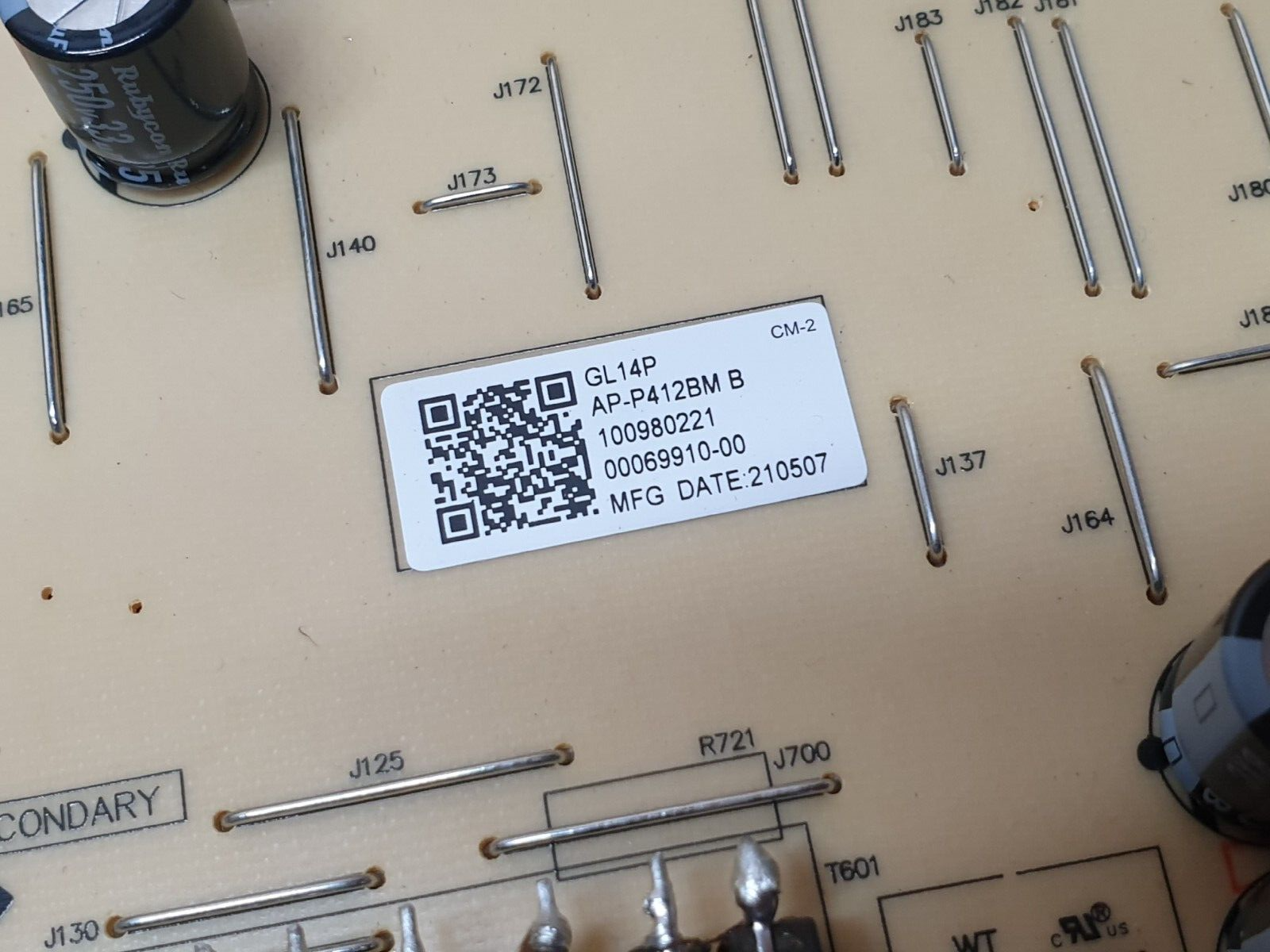 POWER SUPPLY BOARD PSU SONY KD-75X81J TV AP-P412BM 2955071104 100980221 - Image 6