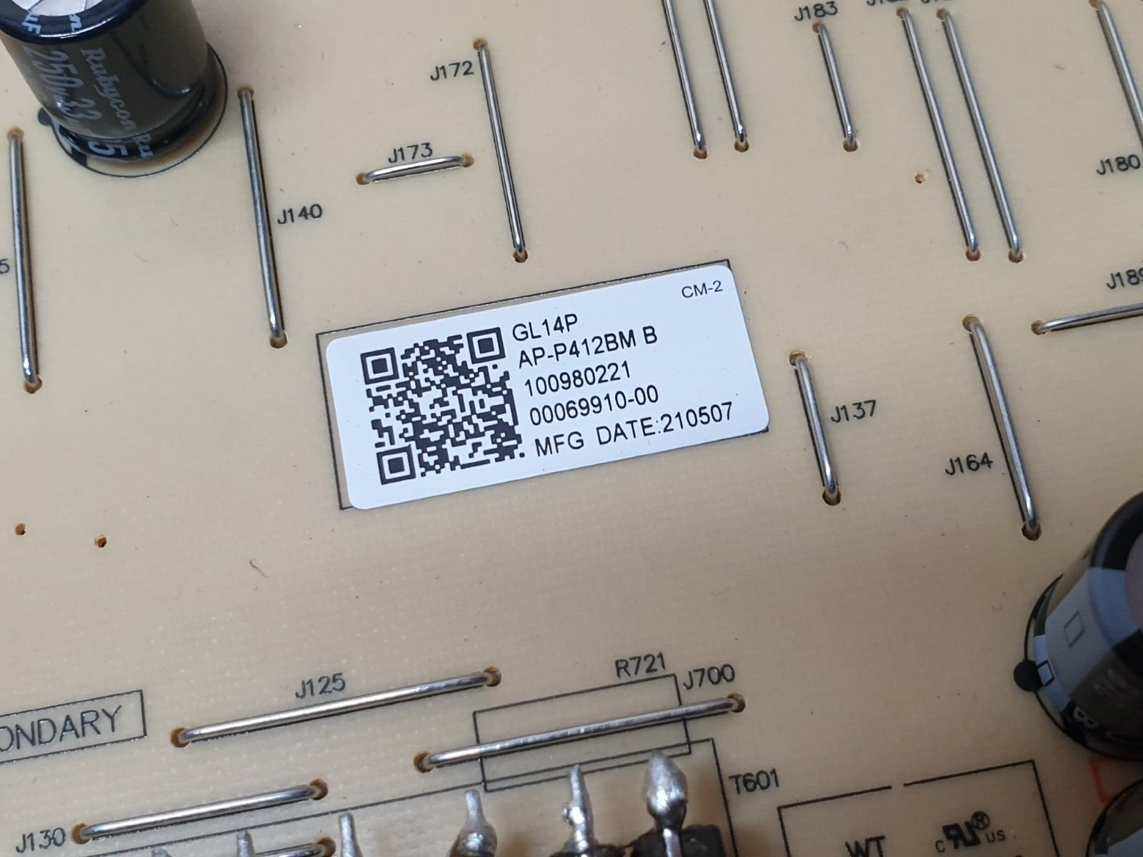 POWER SUPPLY BOARD PSU SONY KD-75X81J TV AP-P412BM 2955071104 100980221 - Image 9