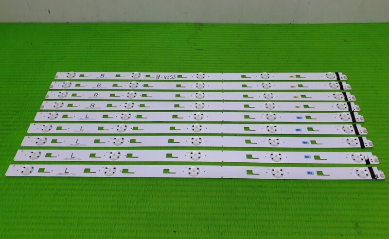 9 LED BACKLIGHT STRIP SET FOR SONY KD-55X8005C LED TV SVY550AH0_REV00_5LED
