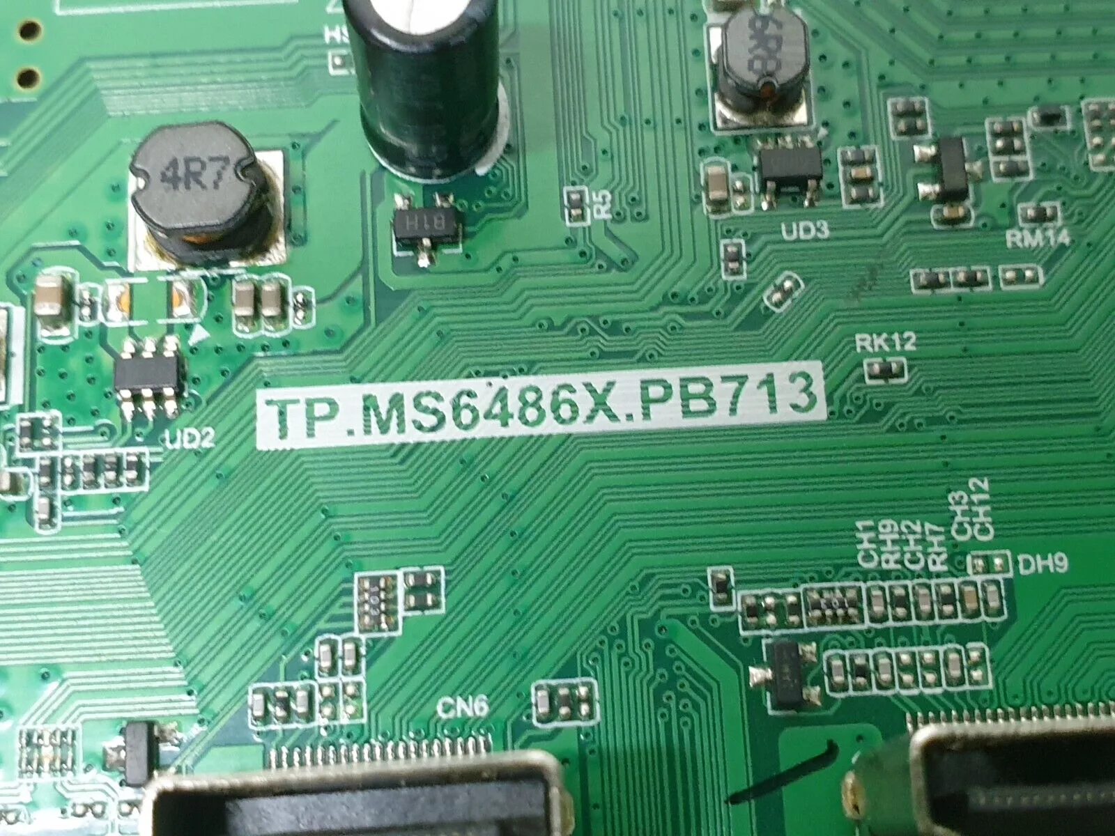 MAIN BOARD MB SHARP 40BG2KE 40" LED TV TP.MS6486X.PB713 SCREEN:LSC400HN02 - Image 3