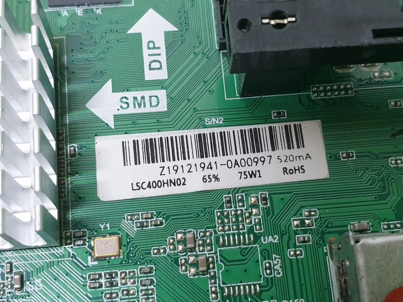 MAIN BOARD MB SHARP 40BG2KE 40" LED TV TP.MS6486X.PB713 SCREEN:LSC400HN02 - Image 4
