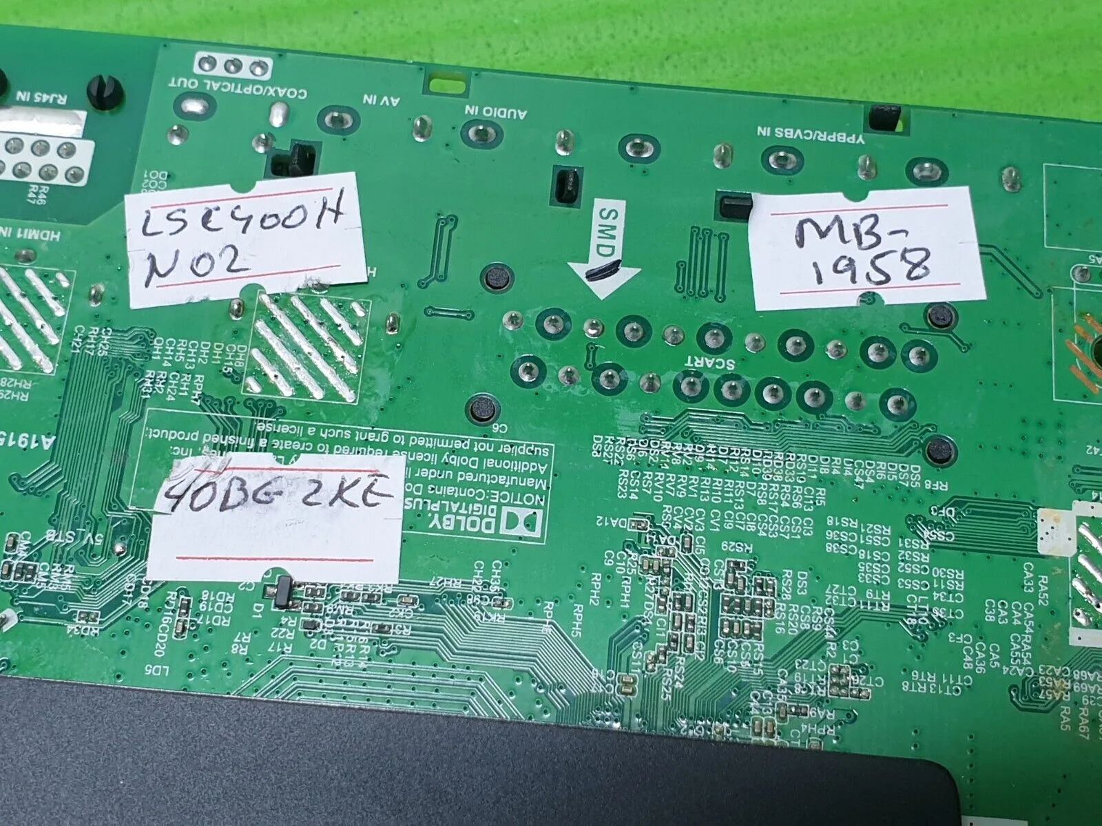 MAIN BOARD MB SHARP 40BG2KE 40" LED TV TP.MS6486X.PB713 SCREEN:LSC400HN02 - Image 5