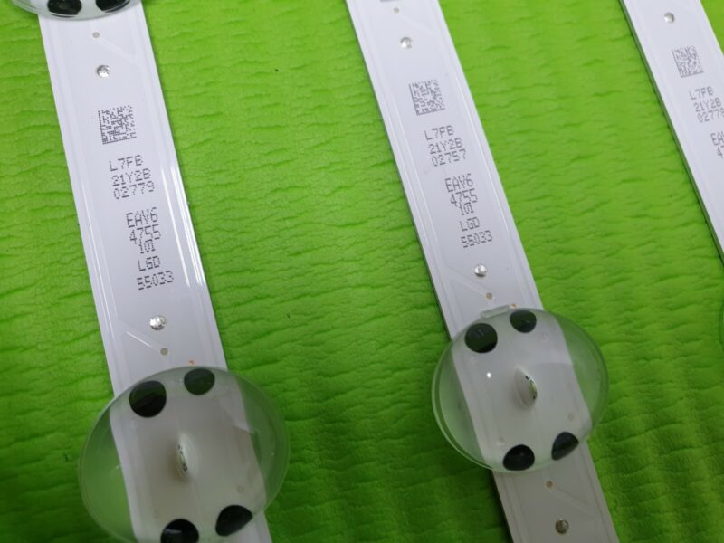 FULL ARRAY SET OF LED BACKLIGHT ARRAY FOR LG 55UM7400PLB 55" TV LC550DQJ SM A1 - Image 4