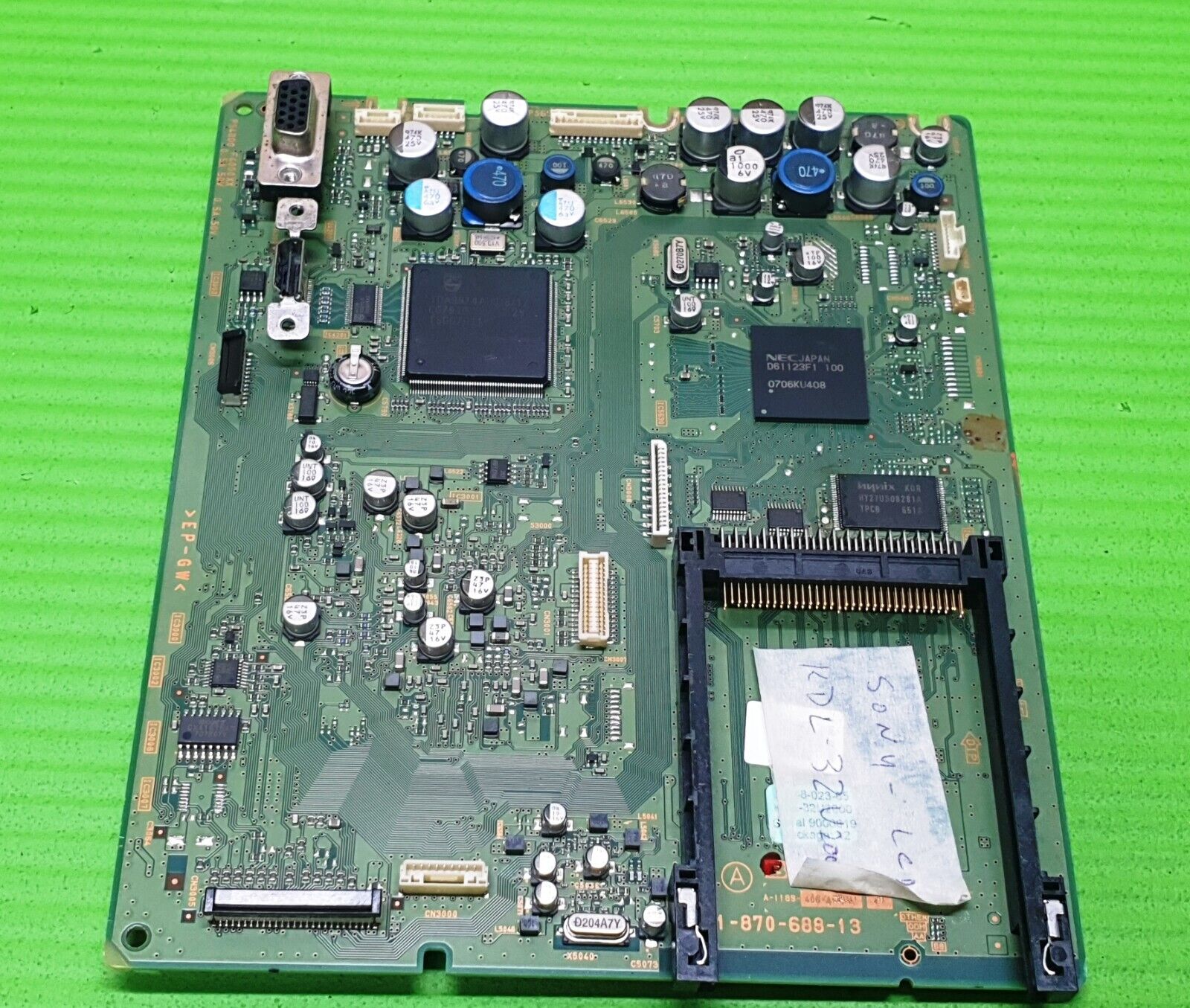 MAIN VGA HDMI BOARD SONY KDL-32U2000 32" TV 1-870-688-13 I1198236L SCRN:LTA320W2 - Image 3