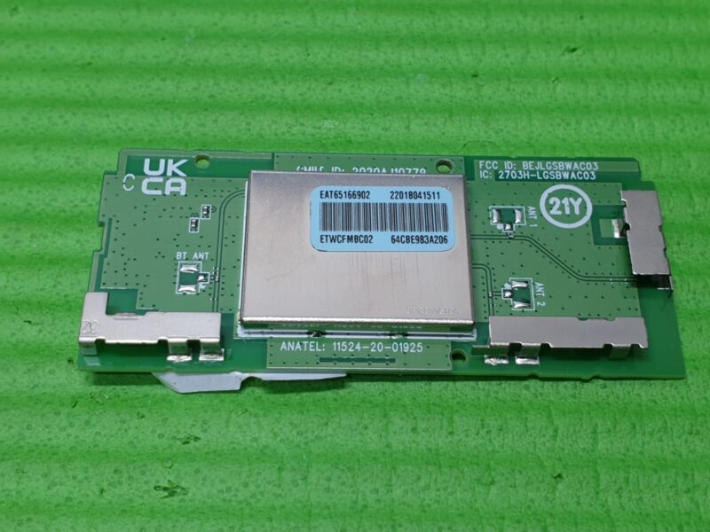 WIFI MODULE BOARD FOR LG 55UQ8006LB LED TV EAT65166902 LGSBWAC03 ETWCFMBC02 - Image 2