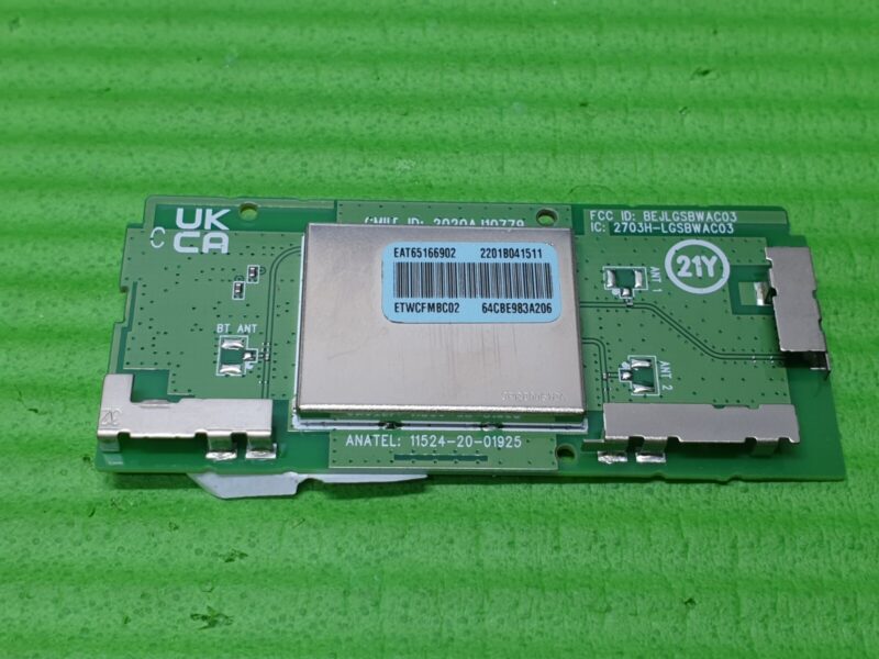 WIFI MODULE BOARD FOR LG 55UQ8006LB LED TV EAT65166902 LGSBWAC03 ETWCFMBC02