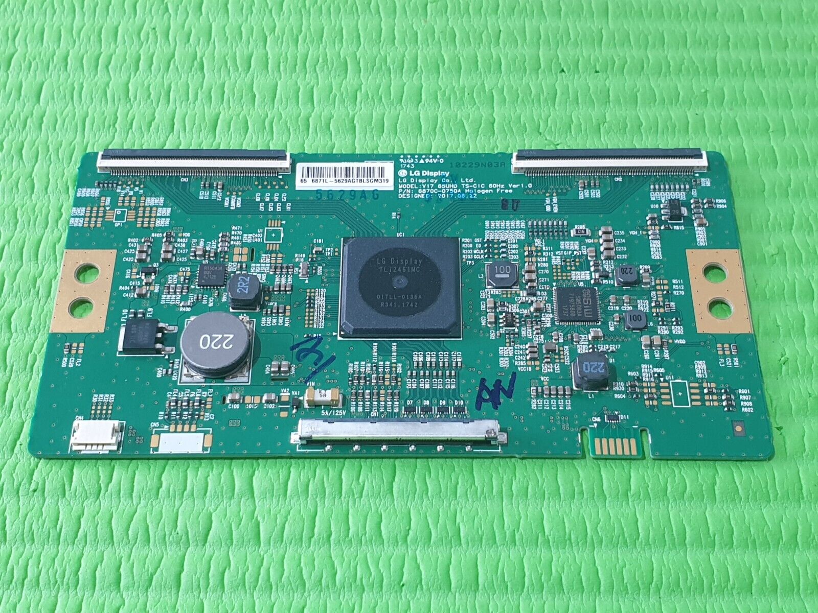 LVDS TCON BOARD FOR LG 65UJ6300 65UJ630V 65UJ634V 65" TV 6870C-0750A 6871L-5629A