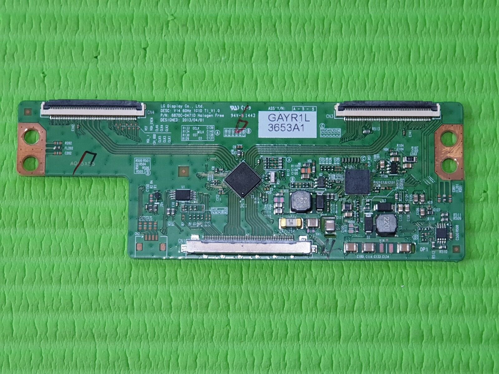 TCON LVDS BOARD LG 55LB561V 55LB620V 55LB6100-UG 55" TV 6870C-0471D 6871L-3653A